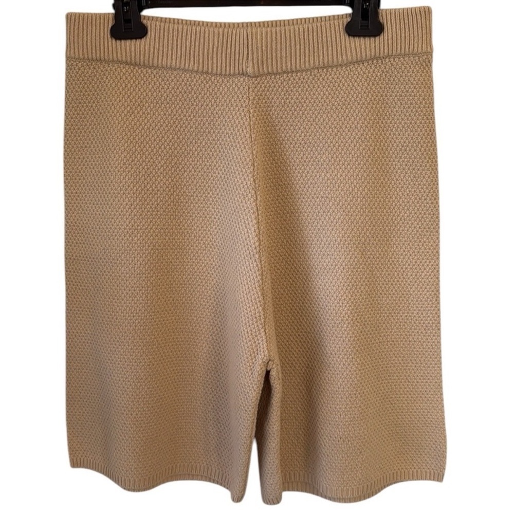 ASOS Reclaimed Vintage Beige Knit Sweater Shorts Unisex Medium